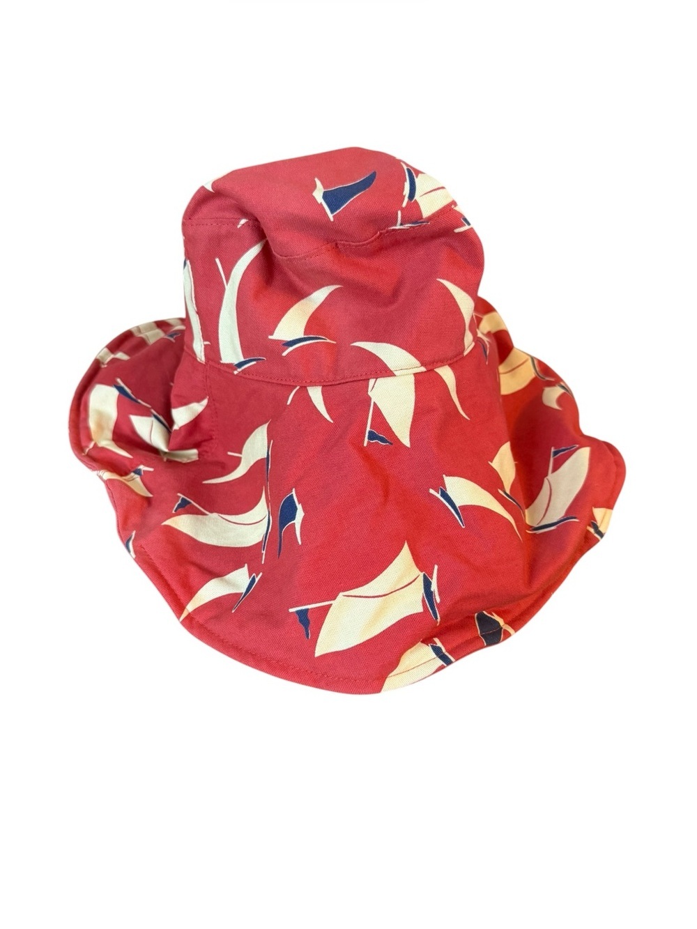Ralph Lauren Vintage Sailboat Brimmed Sun Hat